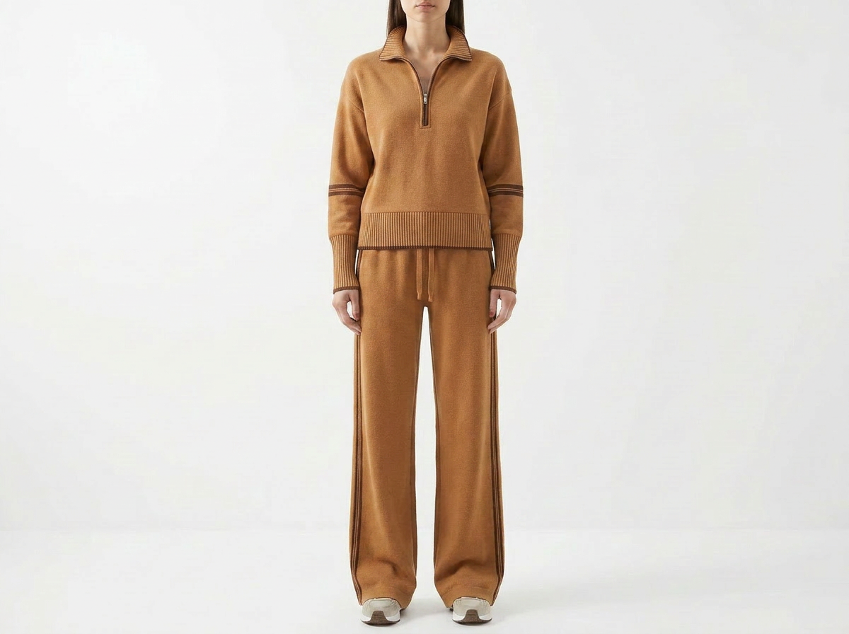 Monaco Zip Knit Set