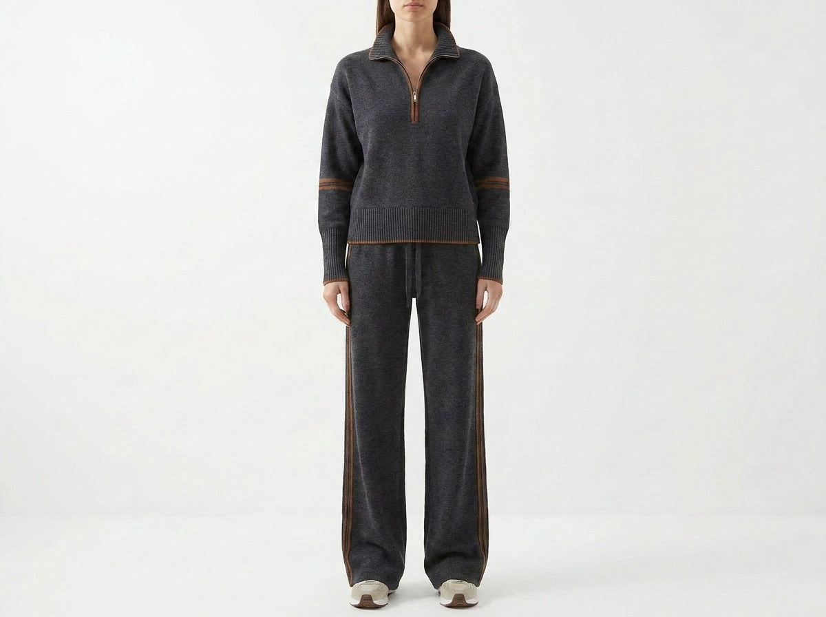 Monaco Zip Knit Set