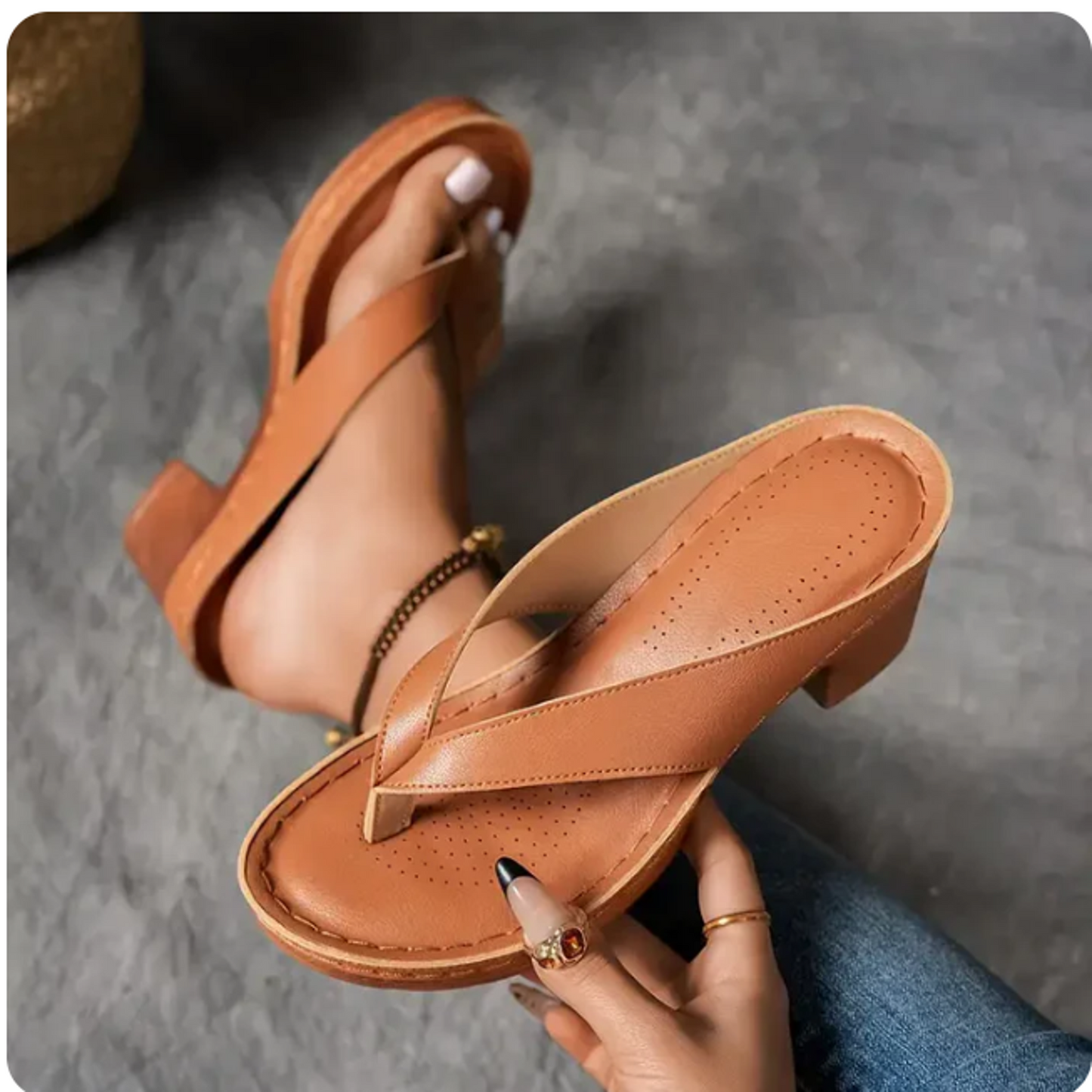 Aurelia Heel Sandal